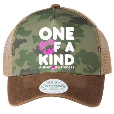 One of a Kind - Autism Awareness Legacy Tie Dye Trucker Hat