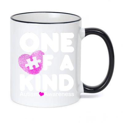 One of a Kind - Autism Awareness 11oz Black Color Changing Mug