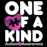 One of a Kind - Autism Awareness Flexfit Unipanel Trucker Cap