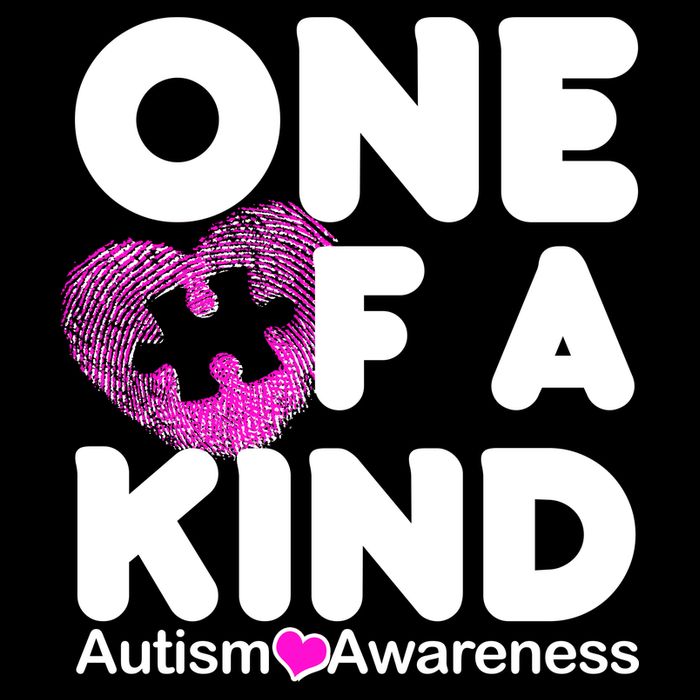 One of a Kind - Autism Awareness Flexfit Unipanel Trucker Cap