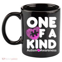 One of a Kind - Autism Awareness 11oz C Handle Ceramic Mug