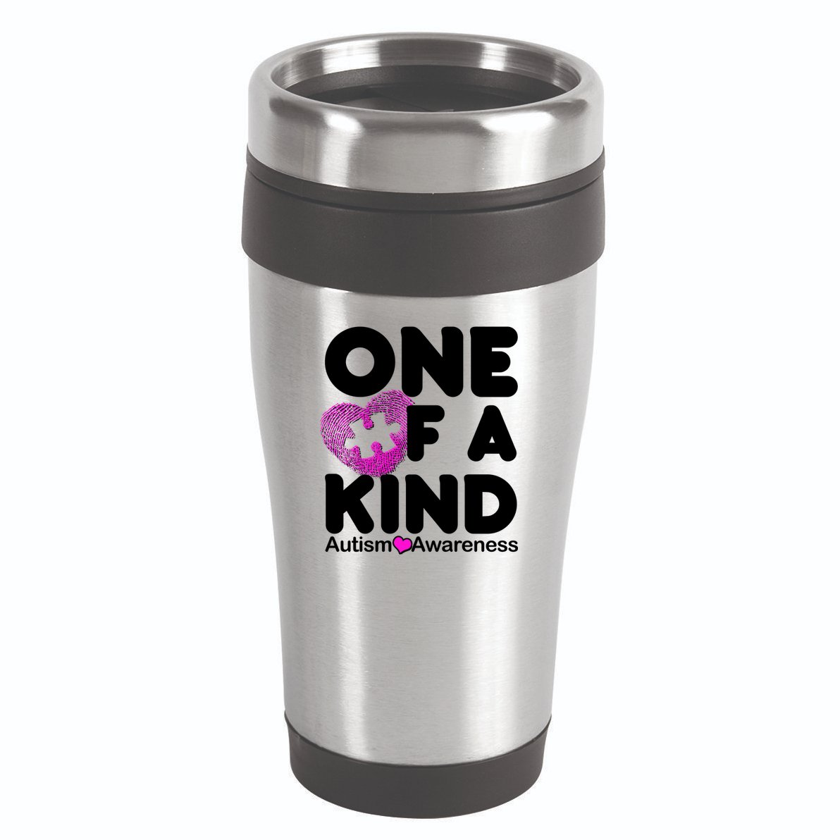 One of a Kind - Autism Awareness 16oz Travel Tumbler