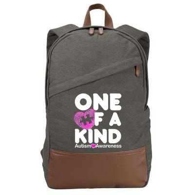 One of a Kind - Autism Awareness Cotton Canvas Backpack