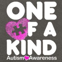 One of a Kind - Autism Awareness Cotton Canvas Backpack