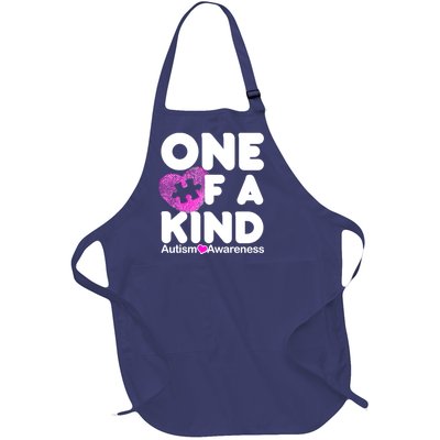 One of a Kind - Autism Awareness Full-Length Apron With Pockets