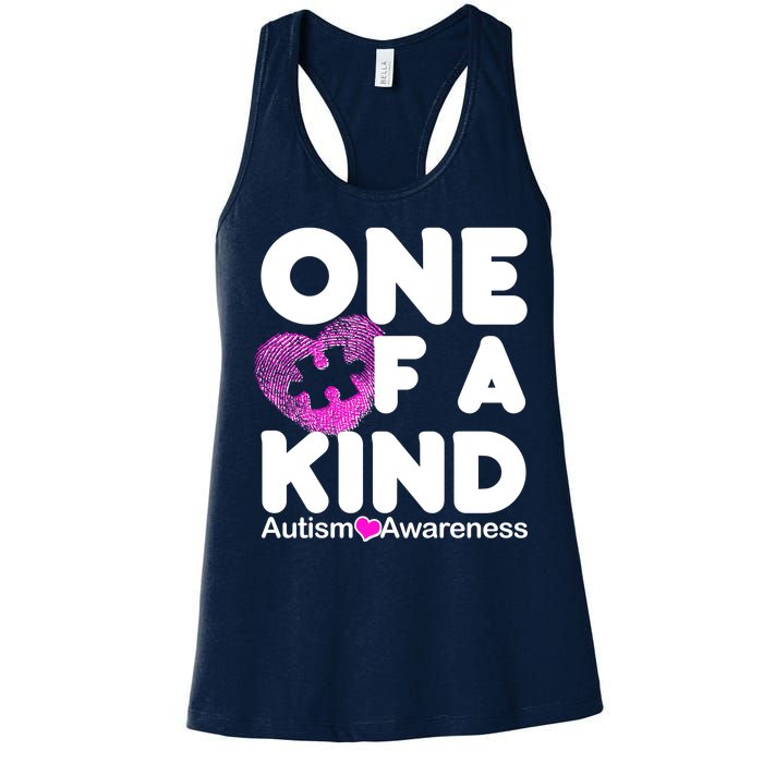 One of a Kind - Autism Awareness Women's Racerback Tank