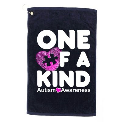 One of a Kind - Autism Awareness Platinum Collection Golf Towel