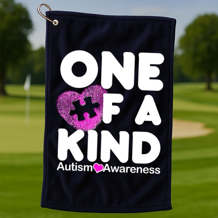One of a Kind - Autism Awareness Golf Towel