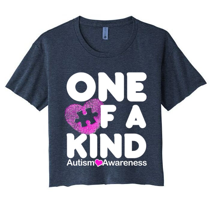 One of a Kind - Autism Awareness Crop Top