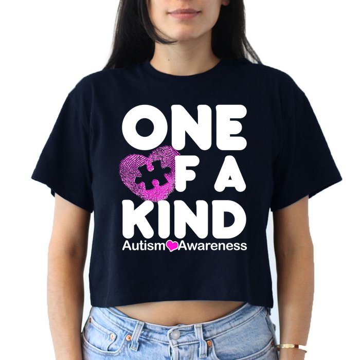 One of a Kind - Autism Awareness Crop Top