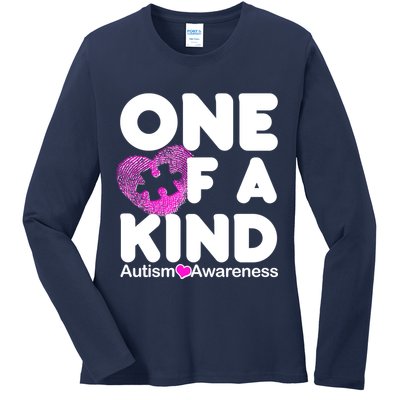 One of a Kind - Autism Awareness Ladies Long Sleeve Shirt