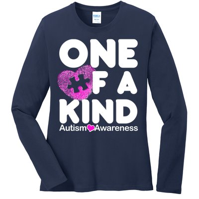 One of a Kind - Autism Awareness Ladies Long Sleeve Shirt