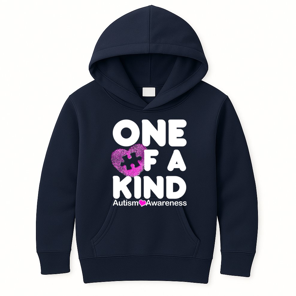 One of a Kind - Autism Awareness Kids Hoodie