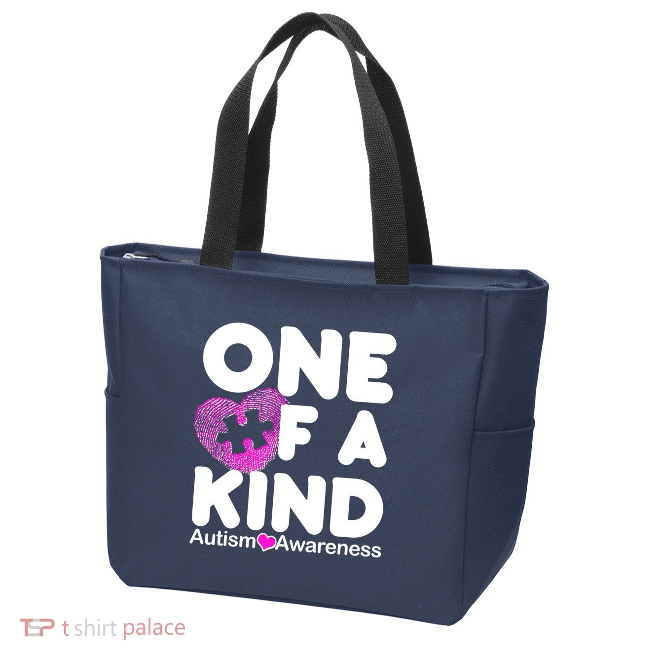 One of a Kind - Autism Awareness Zip Tote Bag