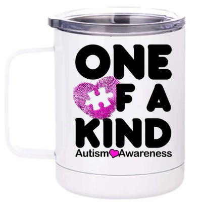 One of a Kind - Autism Awareness 12 oz Stainless Steel Tumbler Cup