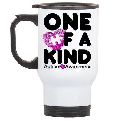 One of a Kind - Autism Awareness Stainless Steel Travel Mug