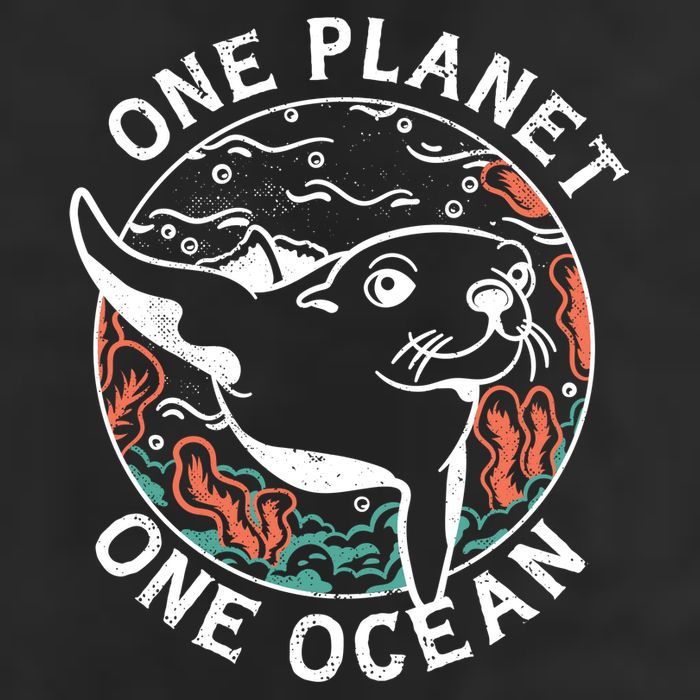 One Planet One Ocean Seal Cool Comfort Performance Bucket Hat
