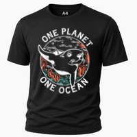 One Planet One Ocean Seal Cooling Performance Crew T-Shirt