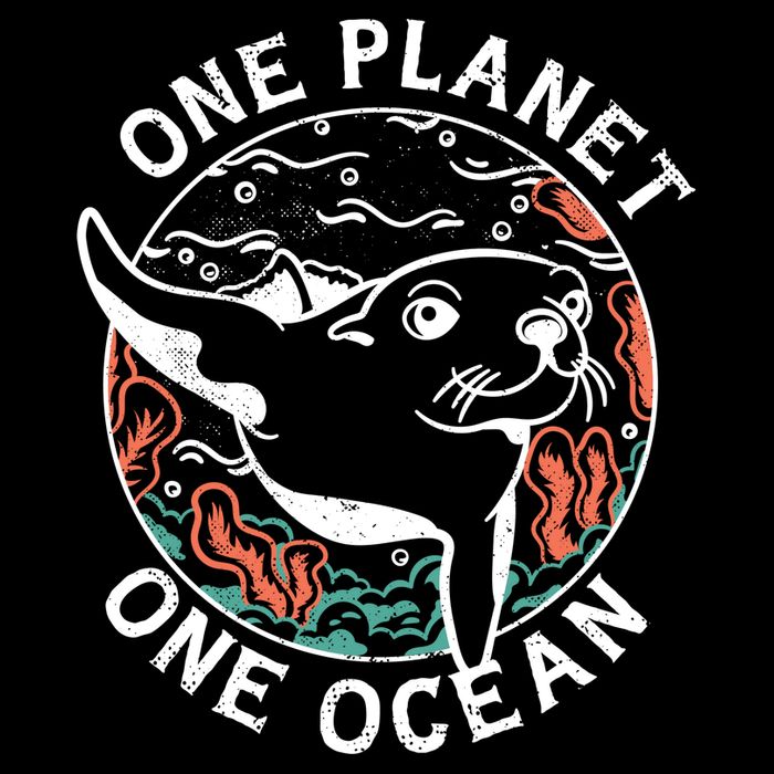One Planet One Ocean Seal Impact Tech Backpack
