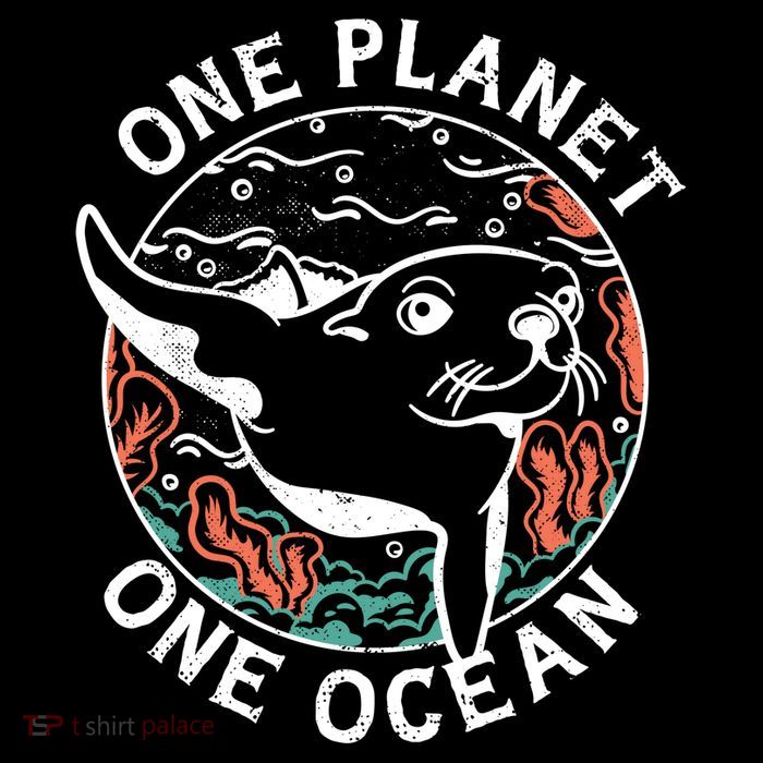 One Planet One Ocean Seal 16 in Basic Backpack
