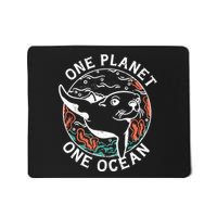 One Planet One Ocean Seal Mousepad