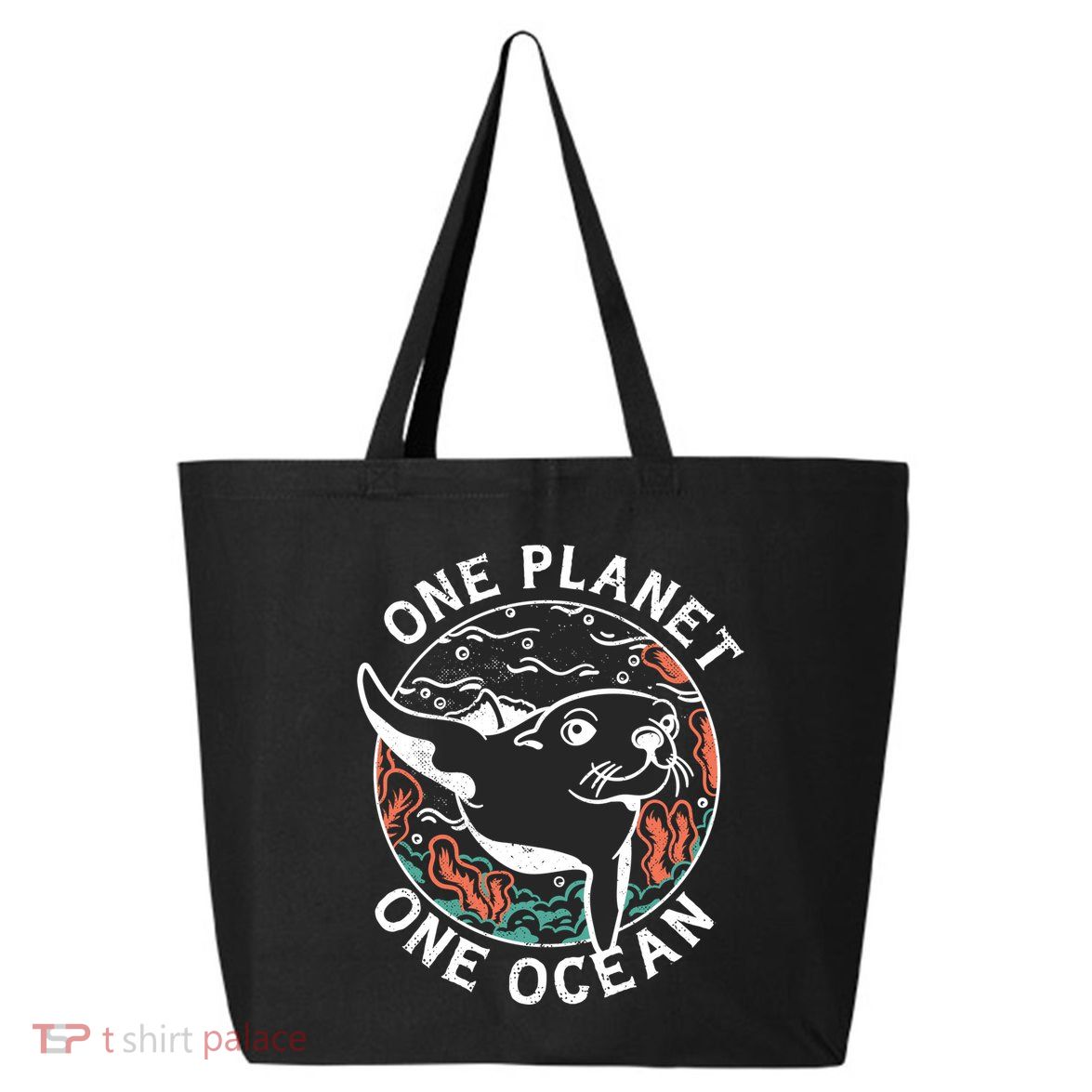 One Planet One Ocean Seal 25L Jumbo Tote