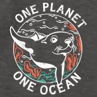 One Planet One Ocean Seal Vector Backpack