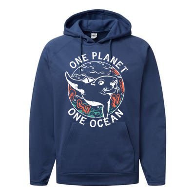 One Planet One Ocean Seal Performance Fleece Hoodie