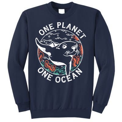 One Planet One Ocean Seal Sweatshirt