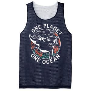 One Planet One Ocean Seal Mesh Reversible Basketball Jersey Tank