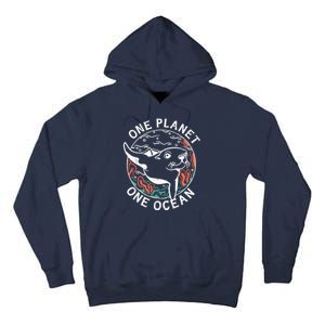 One Planet One Ocean Seal Tall Hoodie