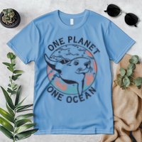 One Planet One Ocean Seal Premium T-Shirt