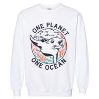 One Planet One Ocean Seal Garment-Dyed Sweatshirt