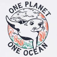 One Planet One Ocean Seal Garment-Dyed Sweatshirt