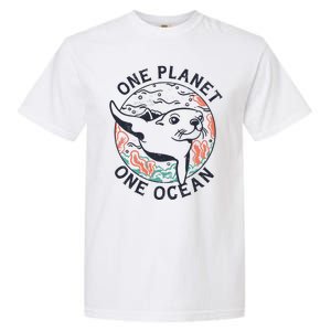 One Planet One Ocean Seal Garment-Dyed Heavyweight T-Shirt