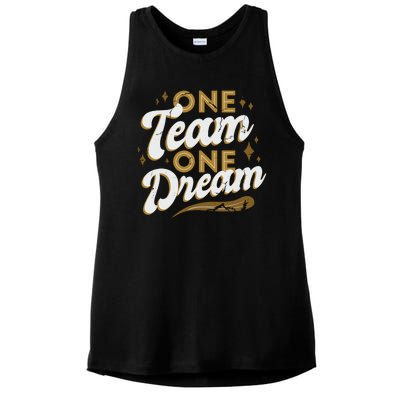 One Team One Dream Ladies PosiCharge Tri-Blend Wicking Tank