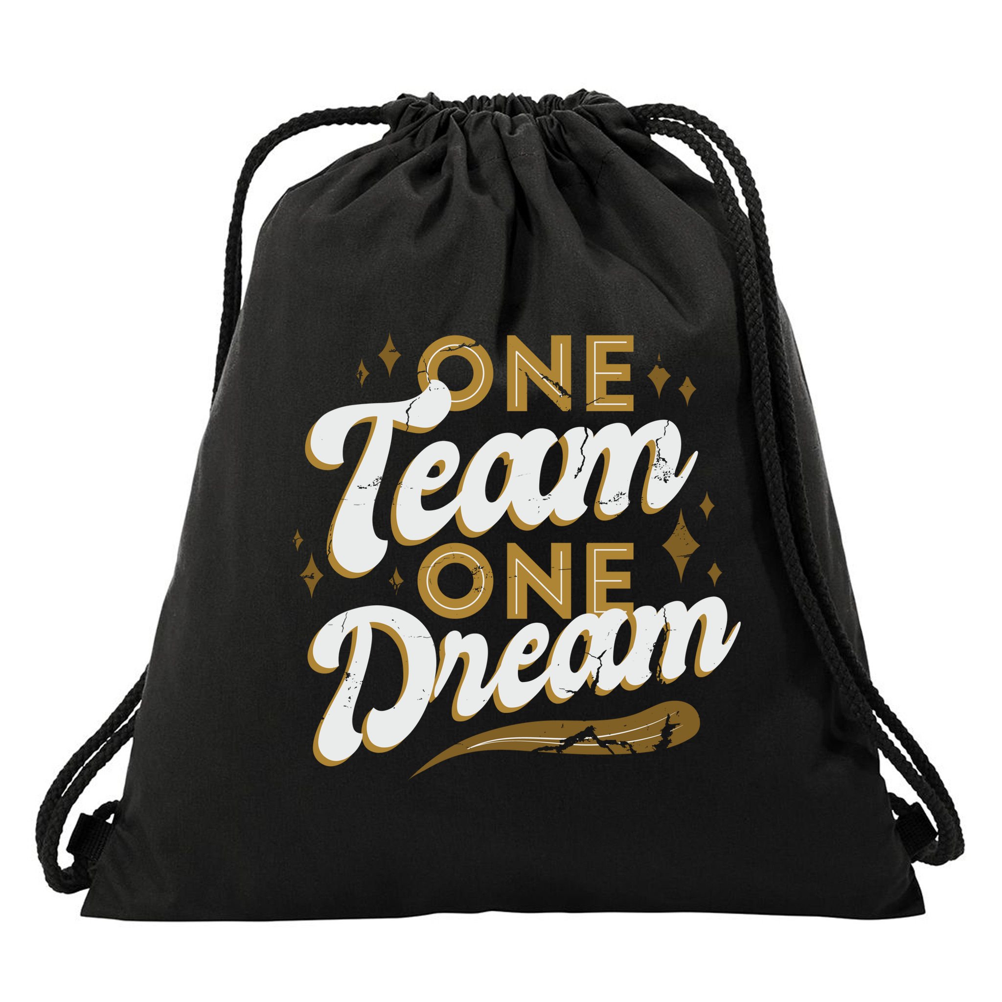 One Team One Dream Drawstring Bag