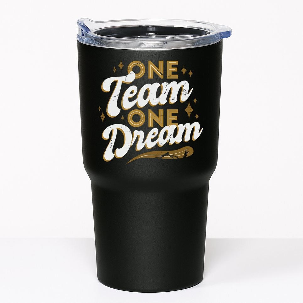 One Team One Dream Tumbler