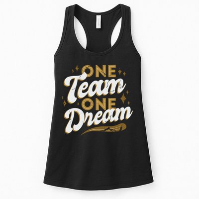 One Team One Dream Womens Tank Top