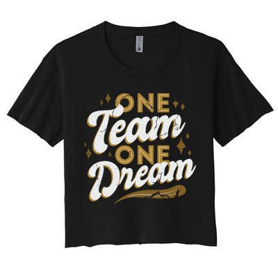 One Team One Dream Crop Top
