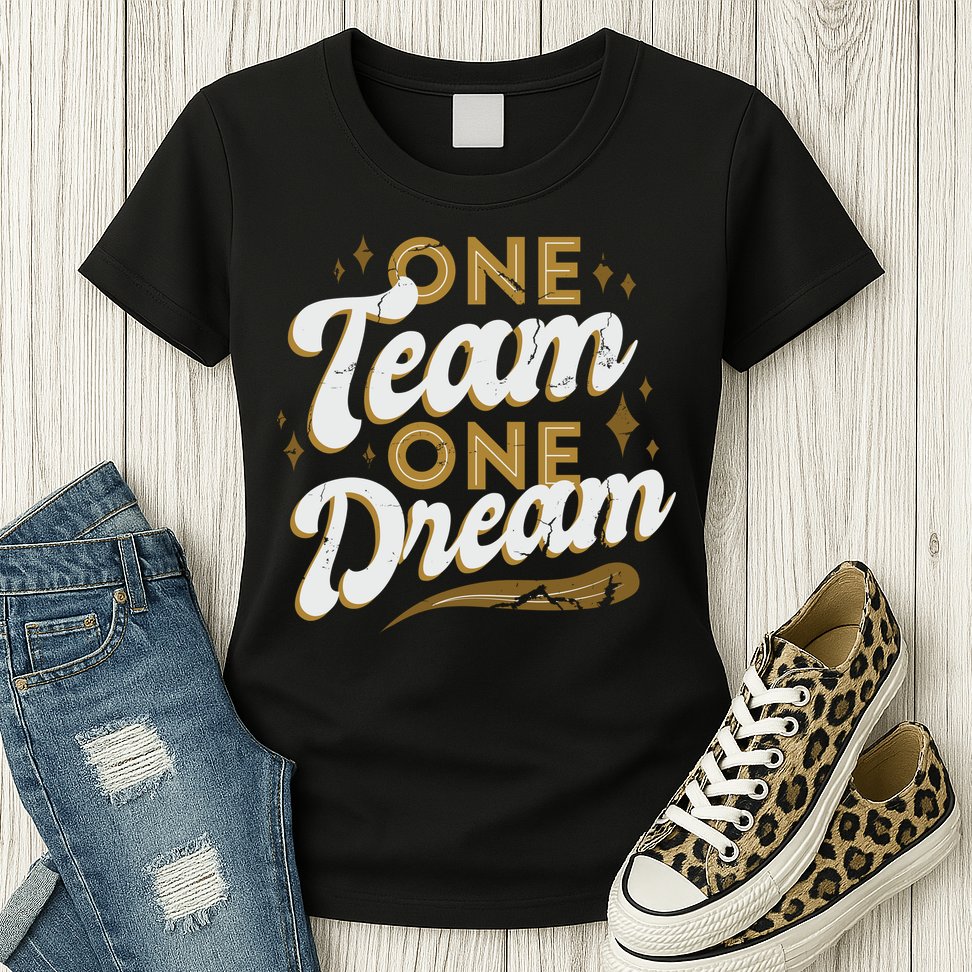 One Team One Dream Womens T-Shirt