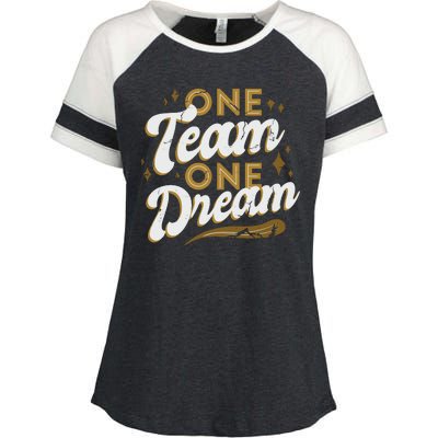 One Team One Dream Enza Ladies Jersey Colorblock Tee