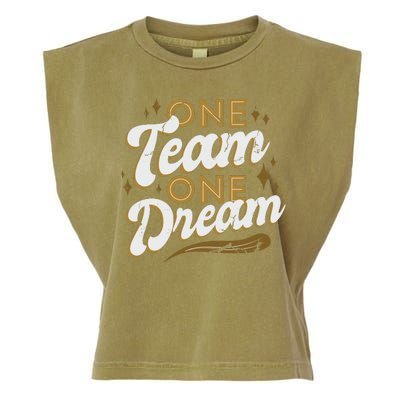 One Team One Dream Garment-Dyed Women's Muscle Tee