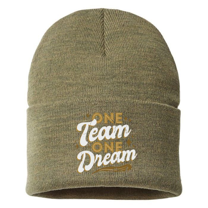 One Team One Dream Sustainable Knit Beanie