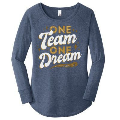 One Team One Dream Women's Perfect Tri Tunic Long Sleeve Shirt