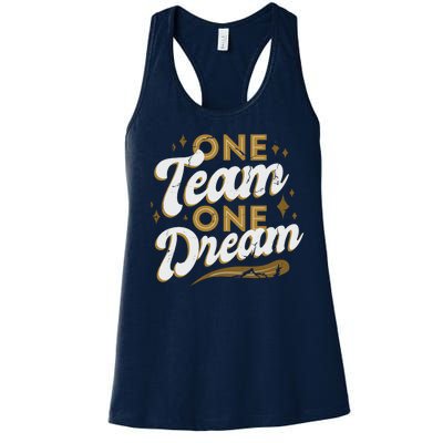 One Team One Dream Women's Racerback Tank