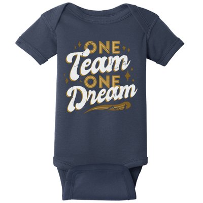 One Team One Dream Baby Bodysuit