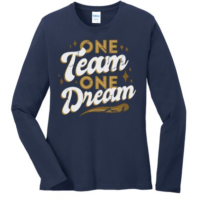 One Team One Dream Ladies Long Sleeve Shirt