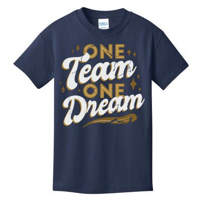 One Team One Dream Kids T-Shirt