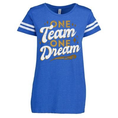 One Team One Dream Enza Ladies Jersey Football T-Shirt